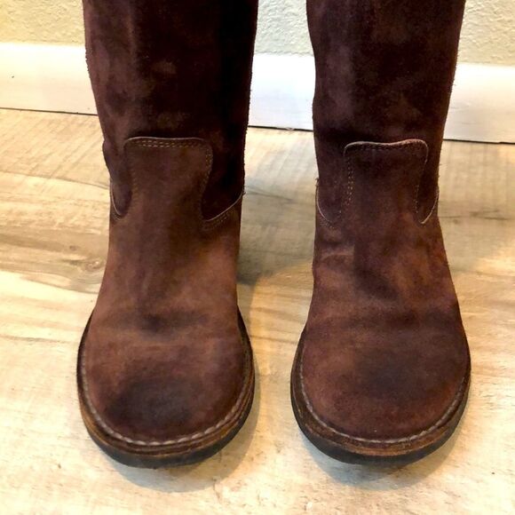 Fiorentini + Baker Riding Boots Brown Suede size 35 / US Size 5 - Picture 5 of 11